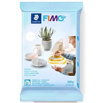 Gyurma, 500 g, levegőre száradó, Fimo air basic, fehér