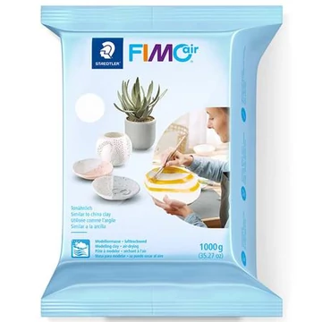 Gyurma, 1000 g, levegőre száradó, Fimo air basic, fehér