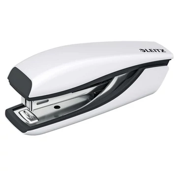 Tűzőgép, mini, no. 10, 10 lap, fém, Leitz nexxt wow, fehér