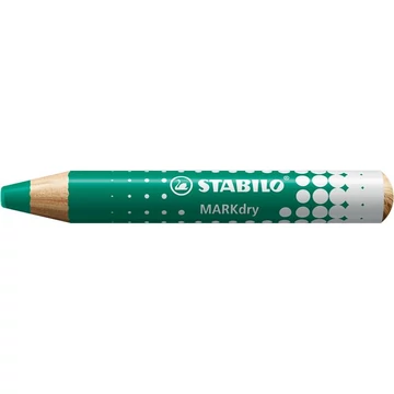 Stabilo Markdry táblaceruza fehértáblához, flipchartpapírhoz, kúpos, zöld