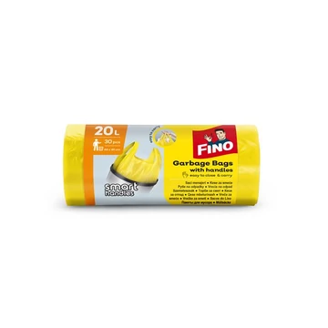 Fino Smart Handles szemeteszsák, köthető füles, 20 l, 30 db
