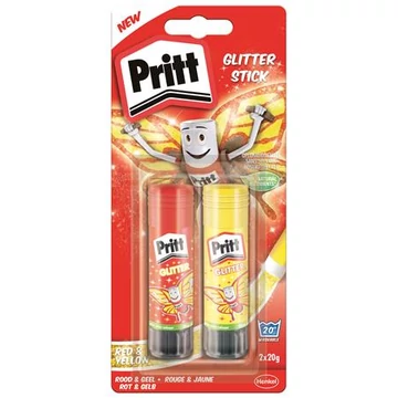 Henkel Pritt ragasztóstift, 2x20 g, glitteres