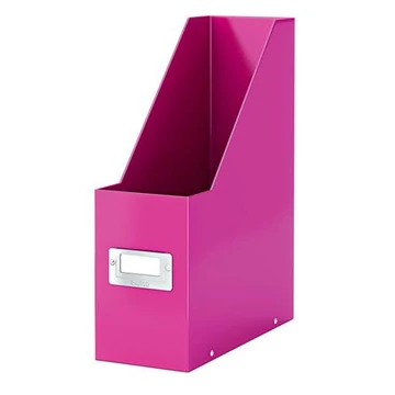 Leitz Click&Store iratpapucs, PP/karton, 95 mm, rózsaszín