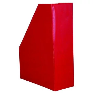 Victoria iratpapucs, PVC, 95 mm, piros