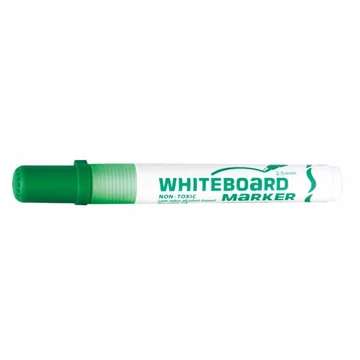 FlexOffice WB02 táblamarker, 2,5 mm, kúpos, zöld