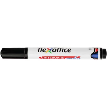 FlexOffice WB03 táblamarker, 2,5 mm, kúpos, fekete
