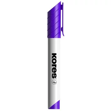 Kores K-Marker tábla- és flipchart marker, 1-3 mm, kúpos, lila