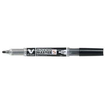 Pilot V-Board Master S táblamarker, 1,3 mm, kúpos, fekete