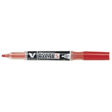 Pilot V-Board Master S táblamarker, 1,3 mm, kúpos, piros