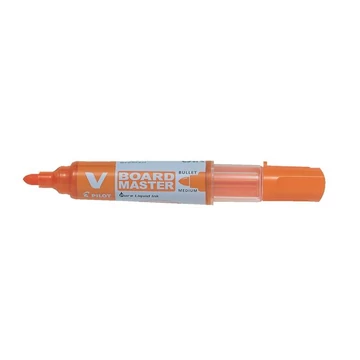 Pliot V-Board Master táblamarker, 2,3 mm, kúpos, narancssárga