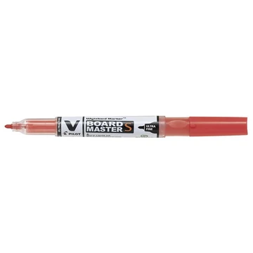 Pilot V-Board Master S táblamarker, 0,8 mm, kúpos, piros