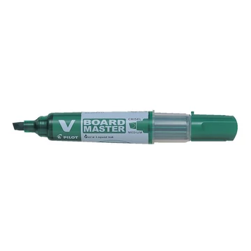 Pilot V-Board Master táblamarker, 2,2-5,2 mm, vágott, zöld