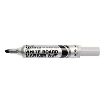 Pentel MaxiFlo MWL5M táblamarker, 2,5 mm, kúpos, fekete