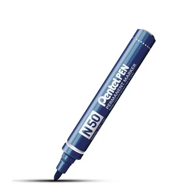 Pentel N50 alkoholos marker, 2 mm, kúpos, kék