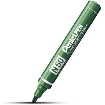 Pentel N50 alkoholos marker, 2 mm, kúpos, zöld