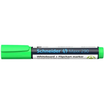 Schneider Maxx 290 tábla- és flipchart marker, 2-3 mm, kúpos, világoszöld