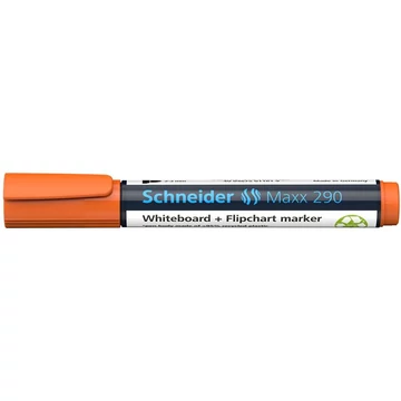 Schneider Maxx 290 tábla- és flipchart marker, 2-3 mm, kúpos, narancssárga