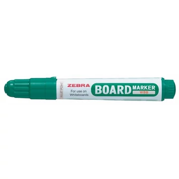 Zebra Board Marker táblamarker, 2,6 mm, kúpos, zöld