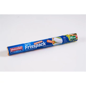 Mazzini Premium frissentartó fólia, perforált, 25 ív, 10 m