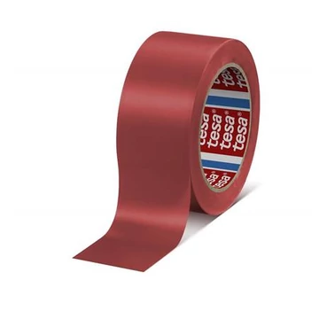 Tesa Professional jelölőszalag, 50 mm x 33 m, piros