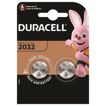 Duracell CR2032 gombelem, 2 db