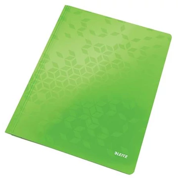 Leitz Wow gyorsfűző, laminált karton, A4, zöld