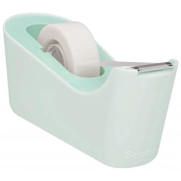 3M Scotch C18 ragasztószalag-adagoló, asztali, feltöltött, menta