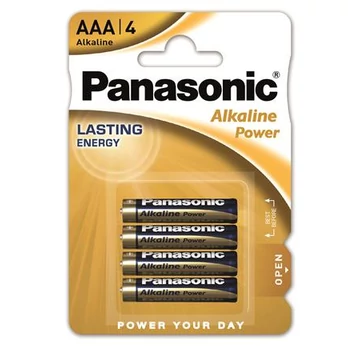 Panasonic Alkaline Power ceruzaelem, AAA , 4 db