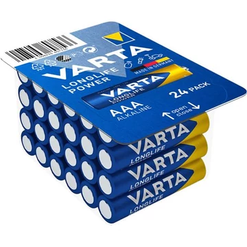 Varta Longlife Power ceruzaelem, AAA, 24 db