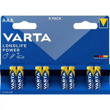 Varta Longlife Power ceruzaelem, AAA, 8 db