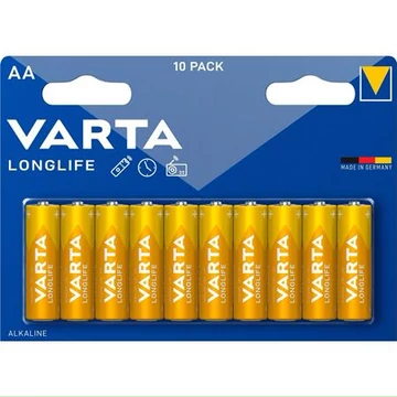 Varta Longlife ceruzaelem, AA, 10 db