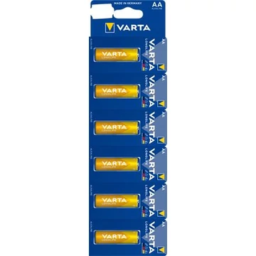 Varta Longlife Kartella ceruzaelem, AA, 6 db