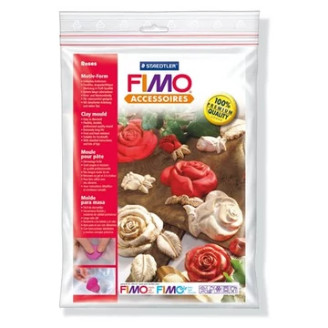 Fimo öntőforma, rózsák