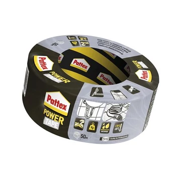 Henkel Pattex Power Tape ragasztószalag, 50 mm x 50 m, ezüst