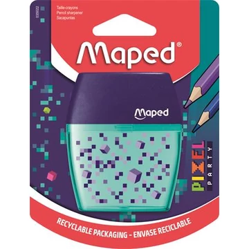 Maped Pixel Party Shaker tartályos hegyező, kétlyukú