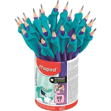 Maped Kidy Learn grafitceruza radírral és ceruzafogóval, 22 db