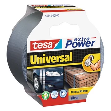 Tesa Extra Power ragasztószalag, 50 mm x 10 m, ezüst