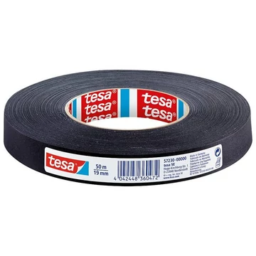 Tesa Extra Power textil erősítésű ragasztószalag, 19 mm x 50 m, fekete