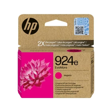 HP EvoMore 4K0U8NE 924e tintapatron, magenta