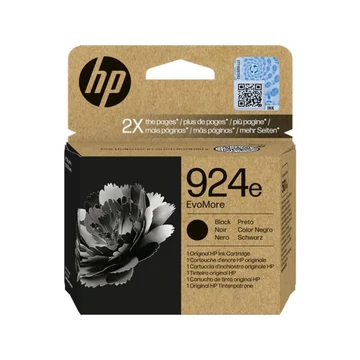 HP EvoMore 4K0V0NE 924e tintapatron, fekete