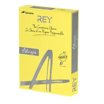 Rey Adagio színes másolópapír, A3, 80 g, intenzív sárga, 500 lap