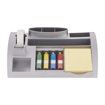 Asztali rendező, ragasztószalag adagolóval, 3m postit c50