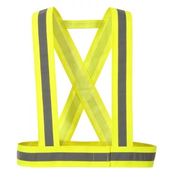 Kantár, jól láthatósági, sárga, Hi-Vis