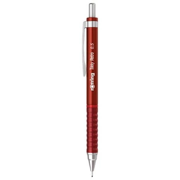Rotring Tikky Retro nyomósirón, 0,5 mm, piros
