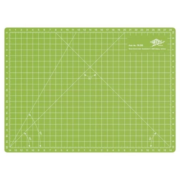 Wedo Comfortline vágóalátét, barkácsoláshoz, A4, zöld