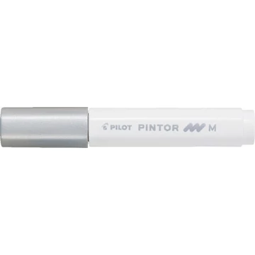 Pilot Pintor M dekormarker, 1,4 mm, ezüst