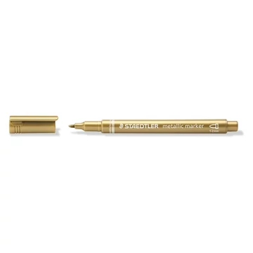 Staedtler 8323 dekormarker, 1-2 mm, kúpos, arany