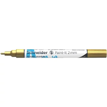 Schneider Paint-It 310 dekormarker, akril, 2 mm, arany