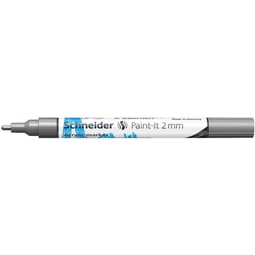 Schneider Paint-It 310 dekormarker, akril, 2 mm, ezüst