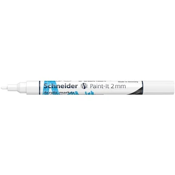 Schneider Paint-It 310 dekormarker, akril, 2 mm, fehér